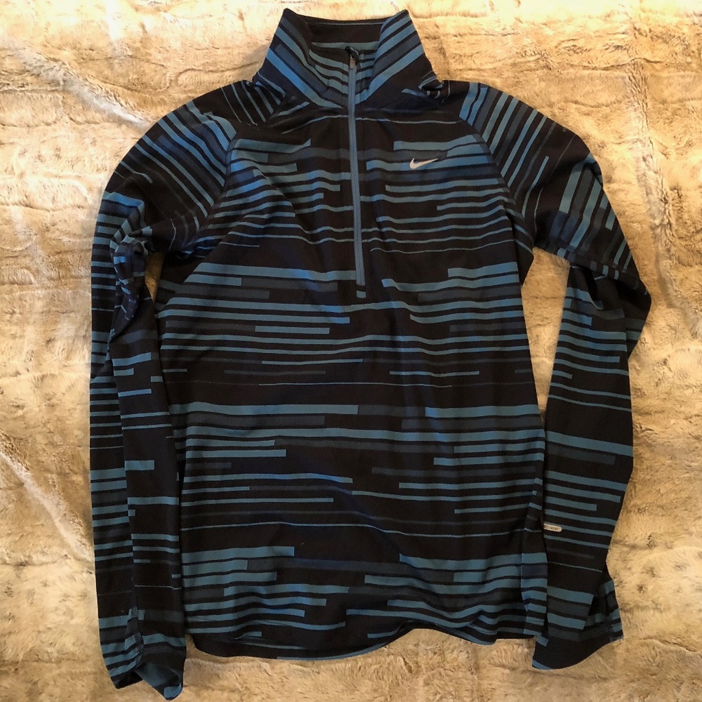 Nike Blue Running Sweatshirt (Women)